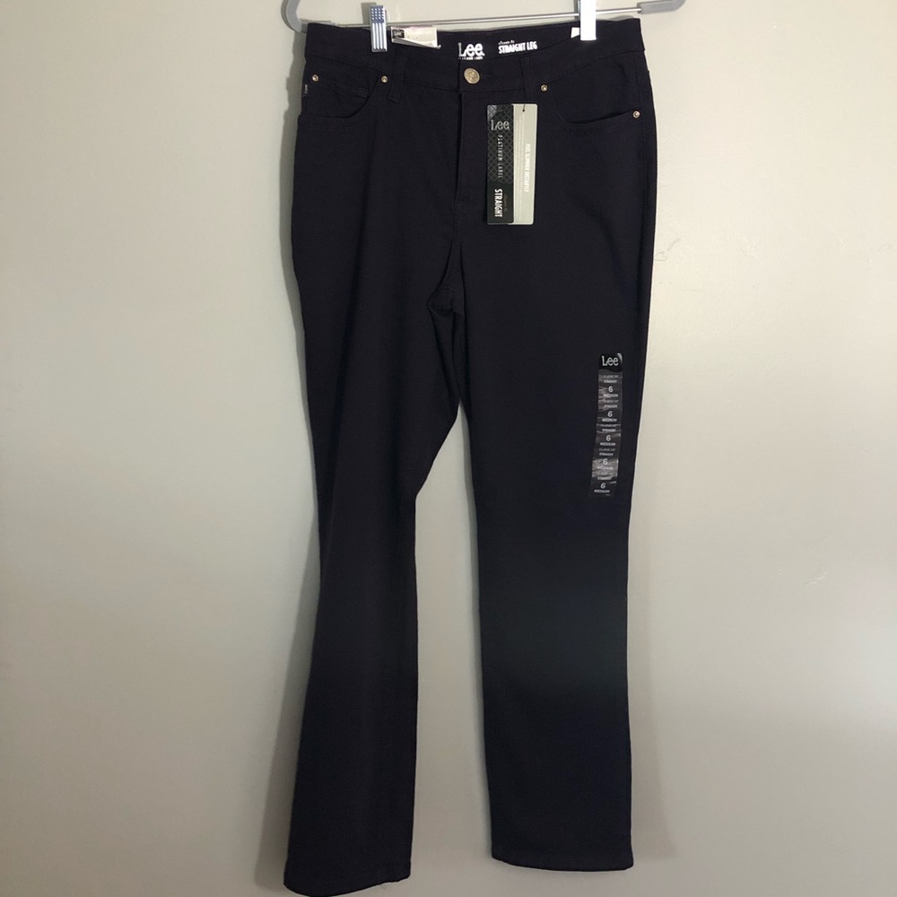 Lee Plum platinum label, straight leg jeans